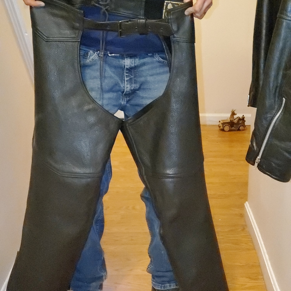 Leather chaps - Picture 2 of 2